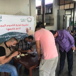 صندوق الخير يوزع 550 حصة لحوم في طرابلس وضواحيها 